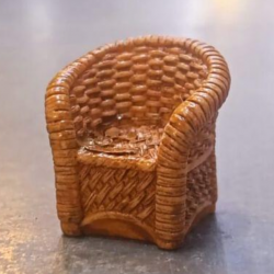 Square Bamboo Chair